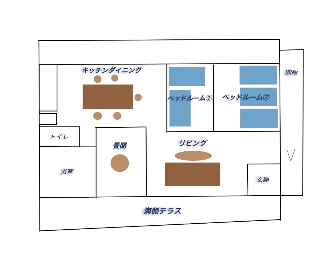 バーベキューもできる! 海と浜比嘉大橋を一望できる宿 Henza Exterior photo